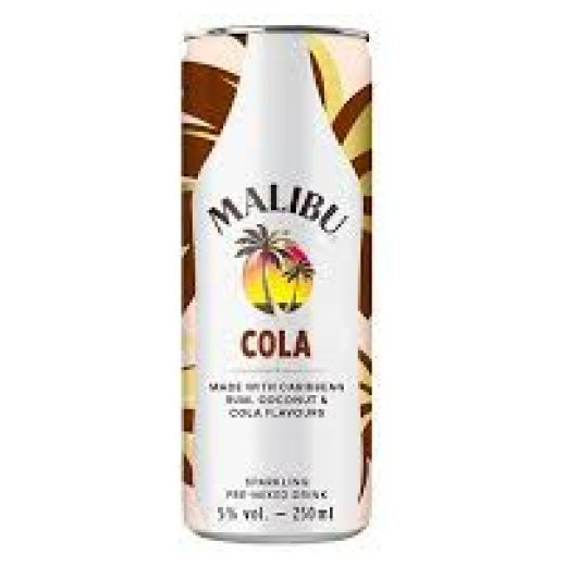 malibu cola 25cl