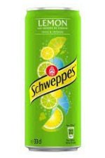 schweppes lemon 24x33cl blik