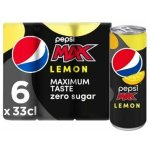 Pepsi Max Lemon 6x33CL