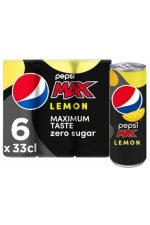 Pepsi Max Lemon 6x33CL