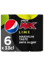 Pepsi Max Lime 6x33CL