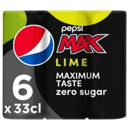 Pepsi Max Lime 6x33CL