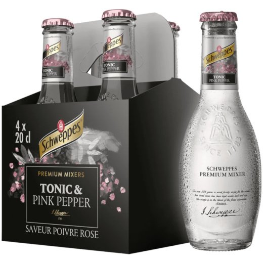 Schweppes Premium Mixer Tonic&Pepper 4x20cl