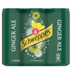 Schweppes Ginger Ale 6x33cl