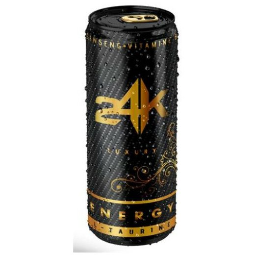 24K Luxury Energy Drink 24x33cl