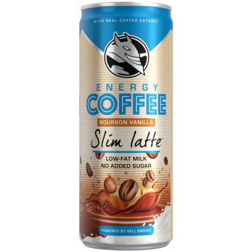 Hell Coffee Slim Latte 24x25cl