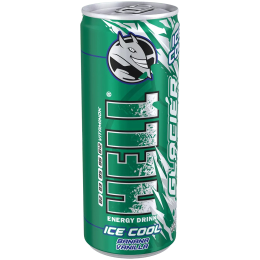 Hell Ice Cool Banana-Vanilla 24x25cl