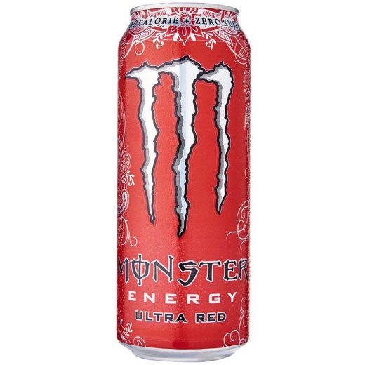 Monster Ultra Red 12x50cl