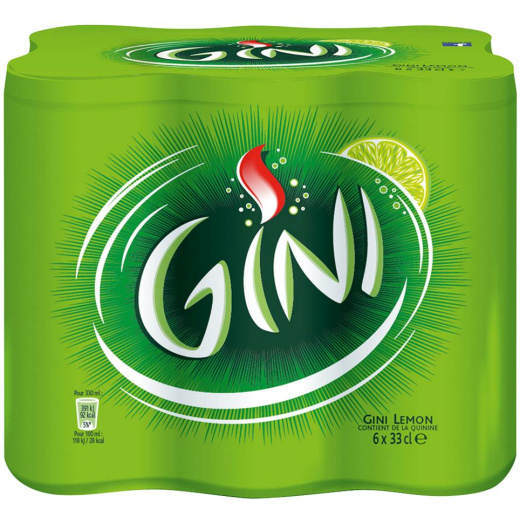 Gini Lemon 6x33cl