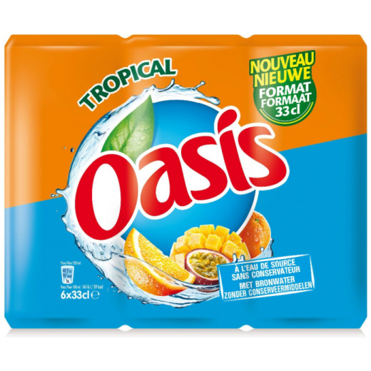 Oasis Tropical 6x33cl