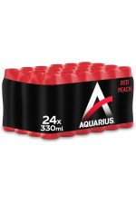 Aquarius Red Peach 24x33cl PET