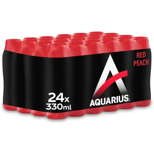 Aquarius Red Peach 24x33cl PET