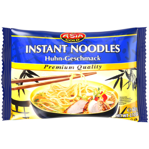 Asia Gold Instant Noodles Chicken 30x60g