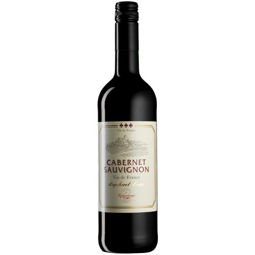 Rode wijn Raphael Louie Cabernet Sauvignon droog 12,5% vol. 0,75l