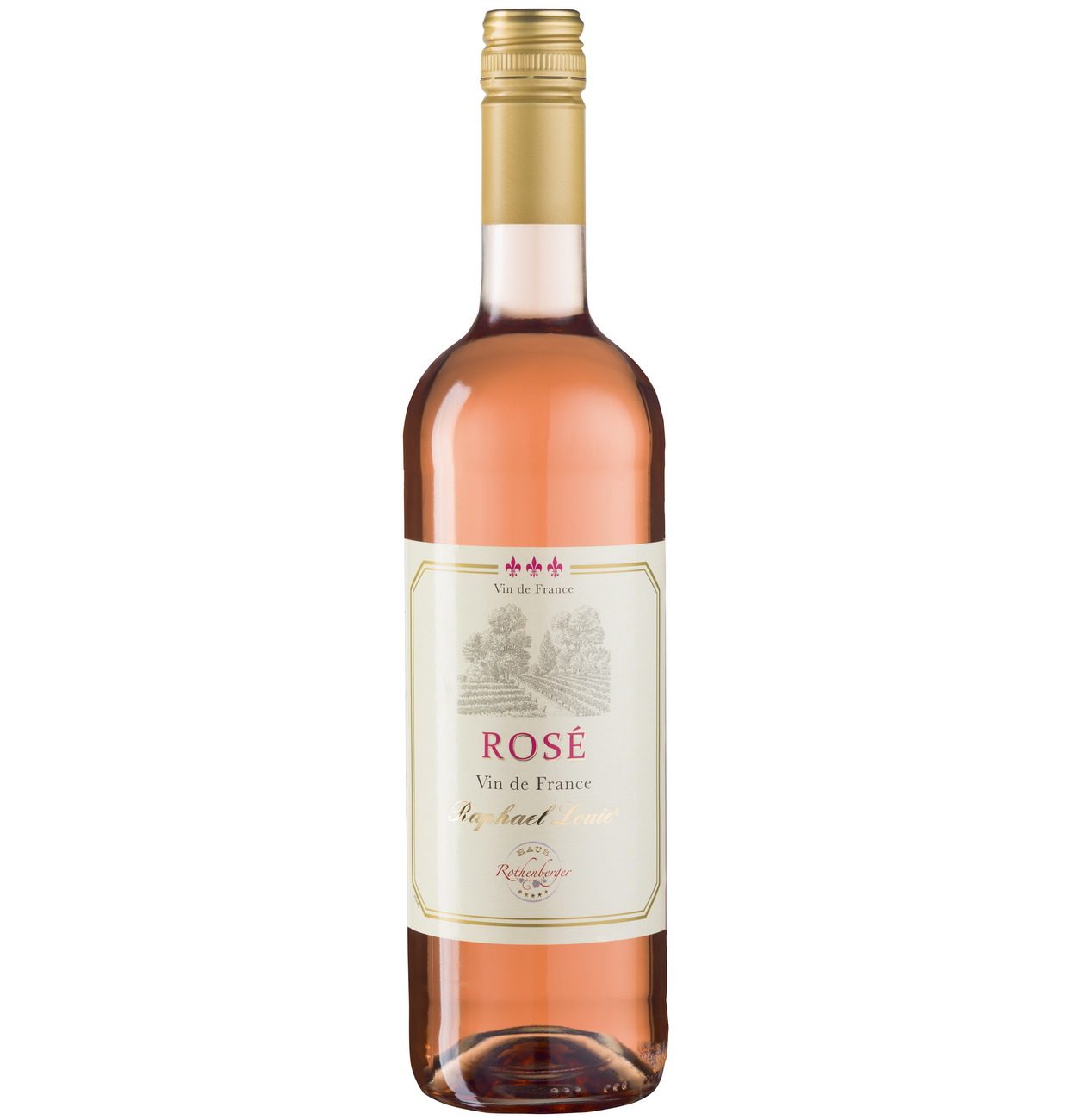Het beste Belonend Pef Rosé wijn Raphael Louie droog 11,5% vol. 0,75l - Babylon Drinks
