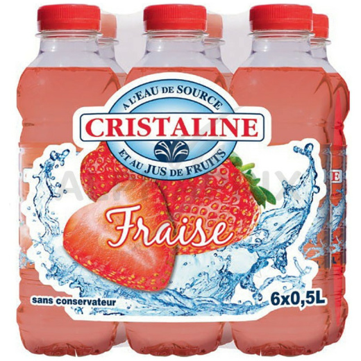 Cristaline Fraise 6x50cl