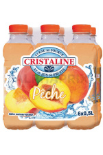 Cristaline Peach 6x50cl