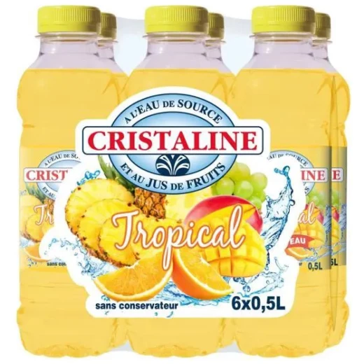 Cristaline Tropical 6x50cl