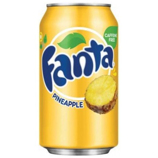 American Fanta Pineapple 12x355ml