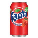 American Fanta Strawberry 12x355ml