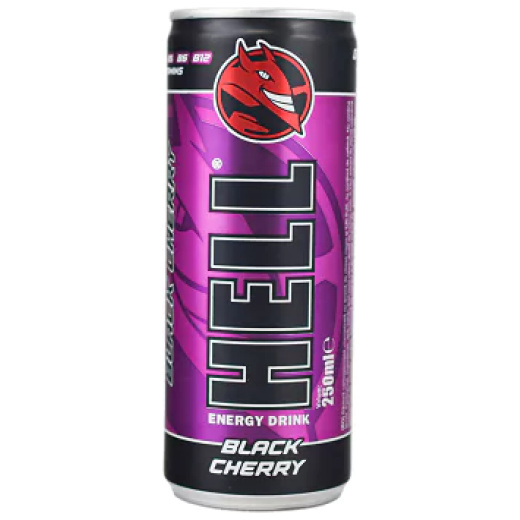 Hell Energy Black Cherry 24x25cl