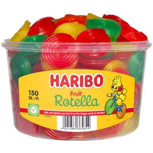 Haribo Rotella 150st Tubo