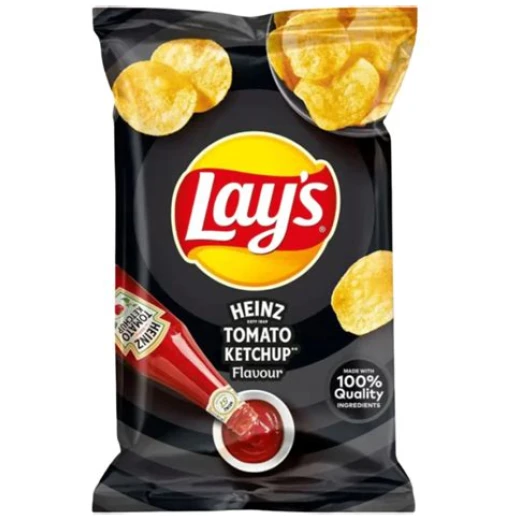 Lays Heinz Tomato Ketchup Chips 20x40g