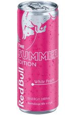 Red Bull White Peach 12x25cl