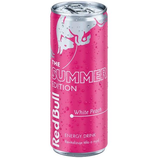 Red Bull White Peach 12x25cl