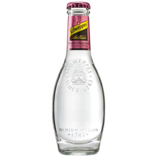 Schweppes Premium White Peach&Elderflower 4x20cl